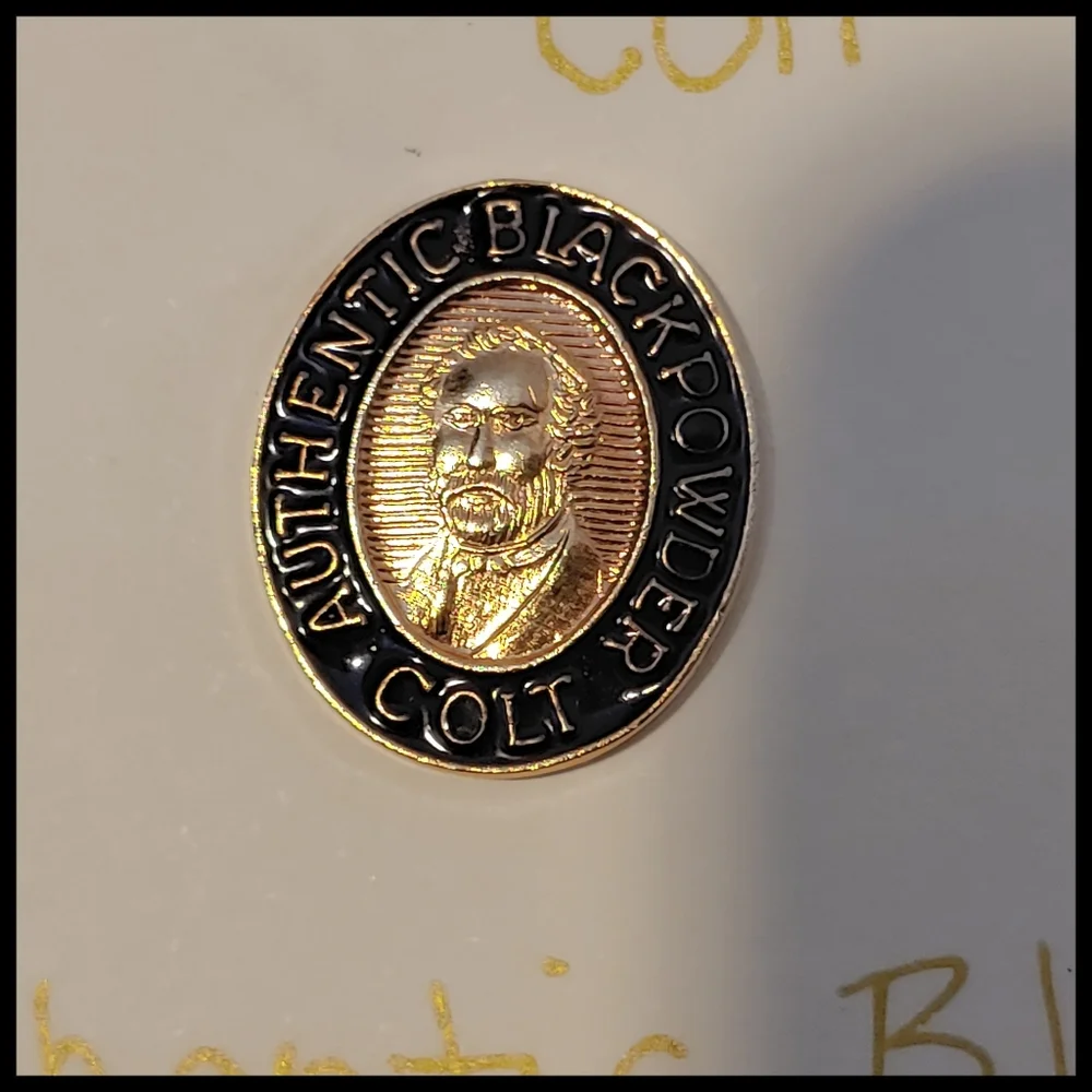 Vintage Colt Authentic Black Powder Tac Pin